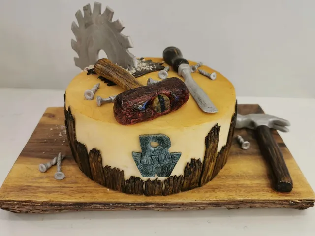 Reither Woodworking cake